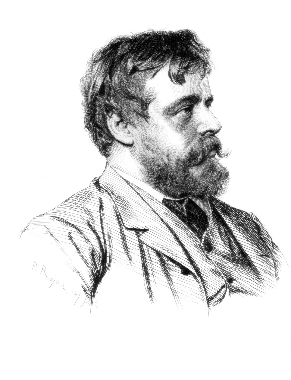 ローレンスアルマタデマ、イギリスの芸術家、c1880-1882。 作： ポール・アドルフ・ラホン
