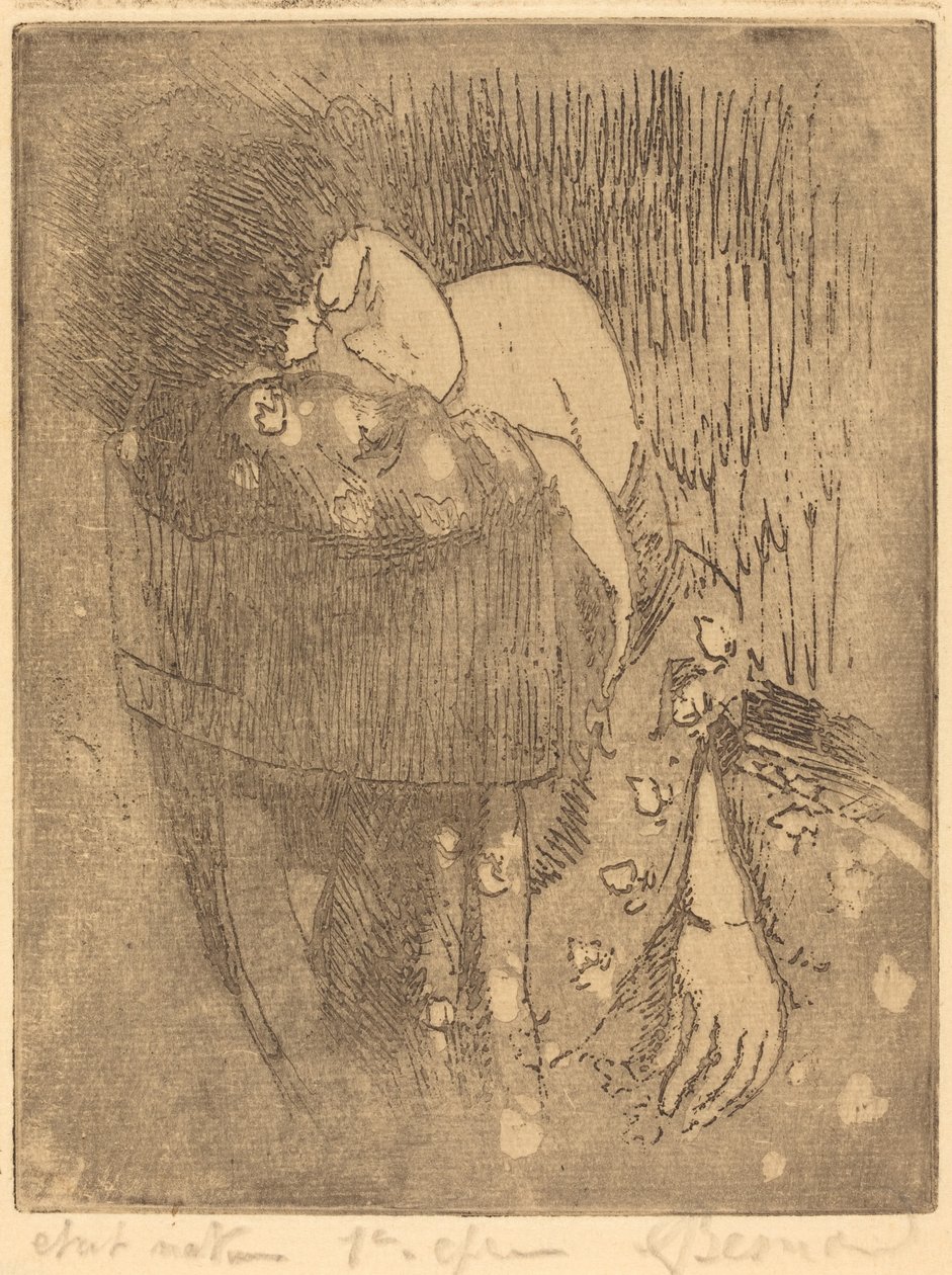 悲しみの無念、1919年。 作： ポール・アルバート・ベスナード