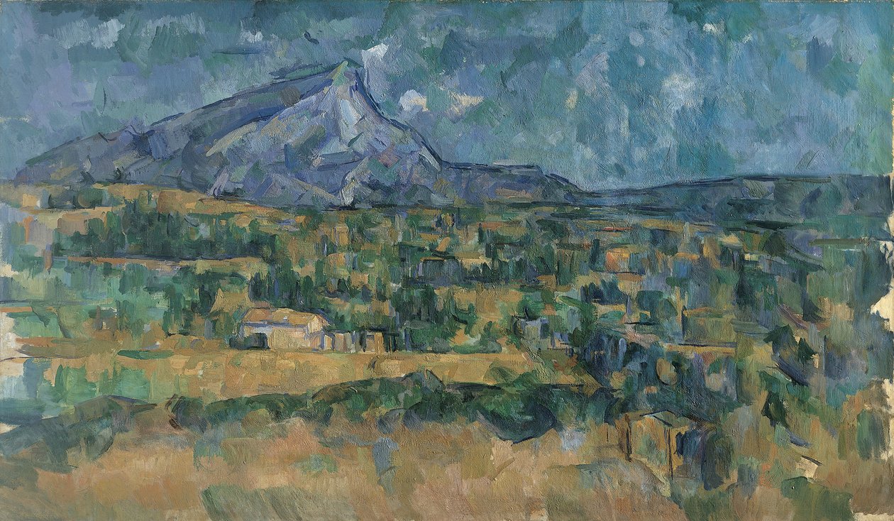 モンサントヴィクトワール、ca。 1902-6。 作： ポール・セザンヌ