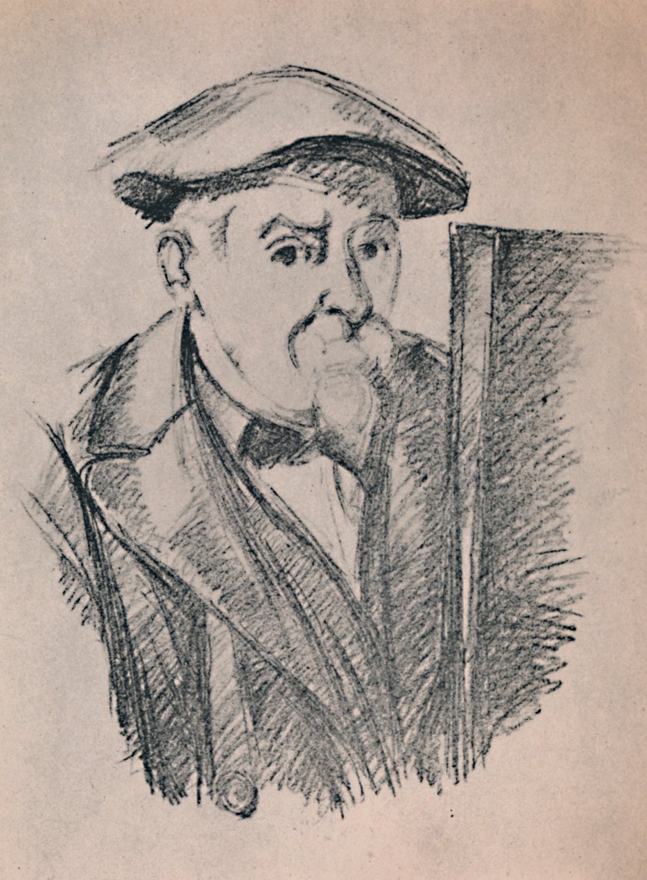 アーティストの肖像、c.1900、1946。 作： ポール・セザンヌ