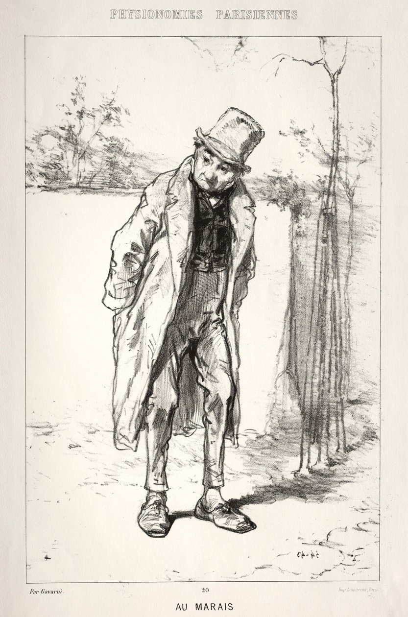 パリの生理：オーマレ、1869年。 作： ポール・ガヴァルニ