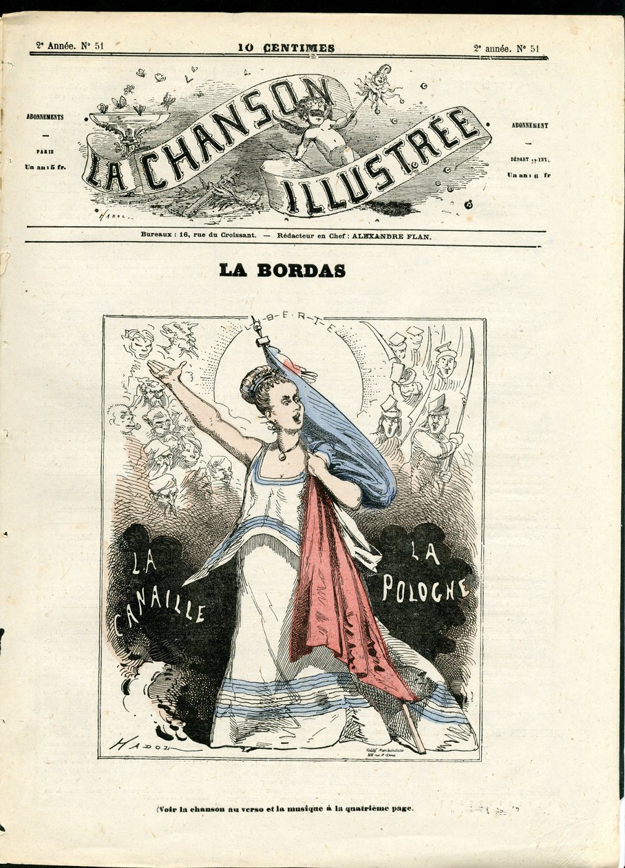 La Chanson illustree」（雑誌）51号 作： ポール・ハドル