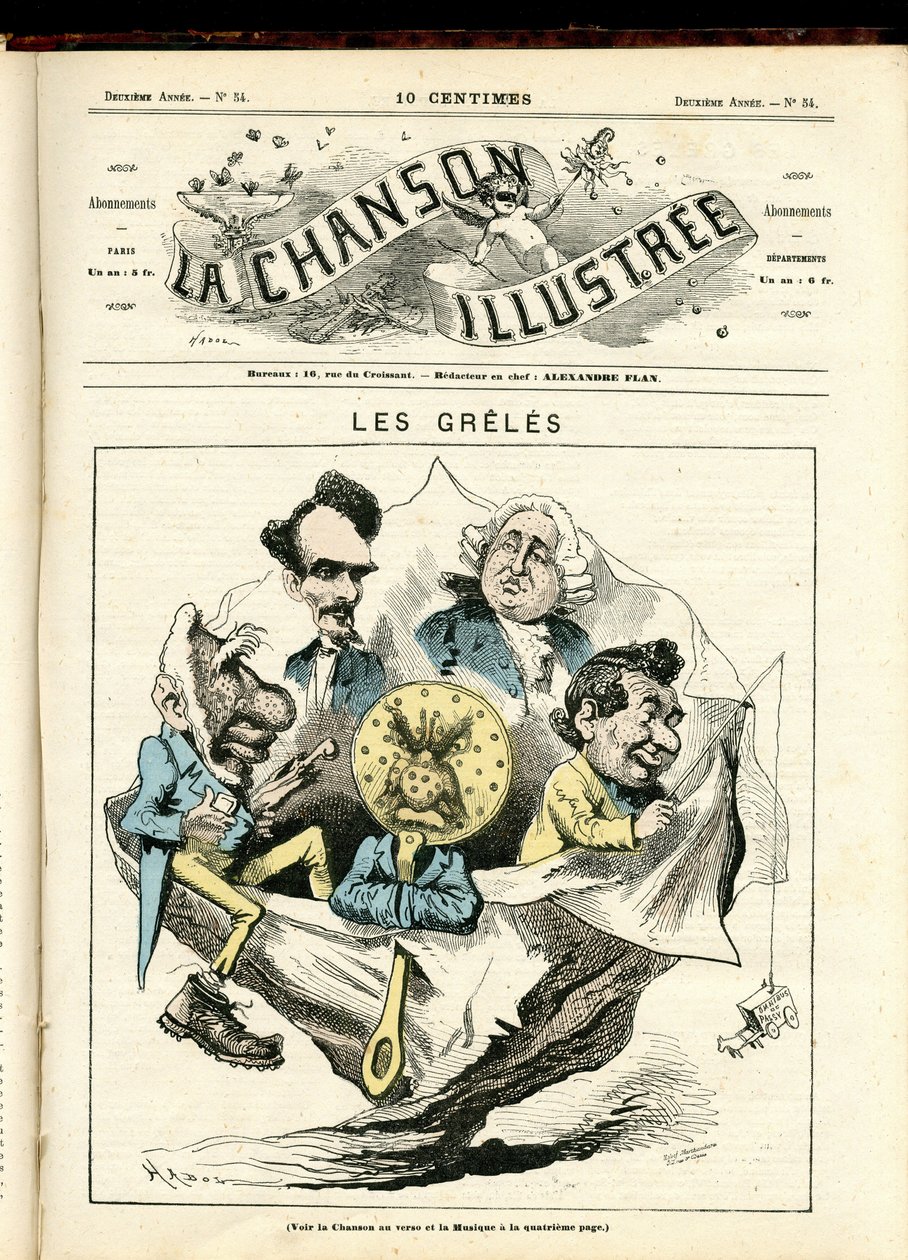 La Chanson illustree」（雑誌）54号 作： ポール・ハドル