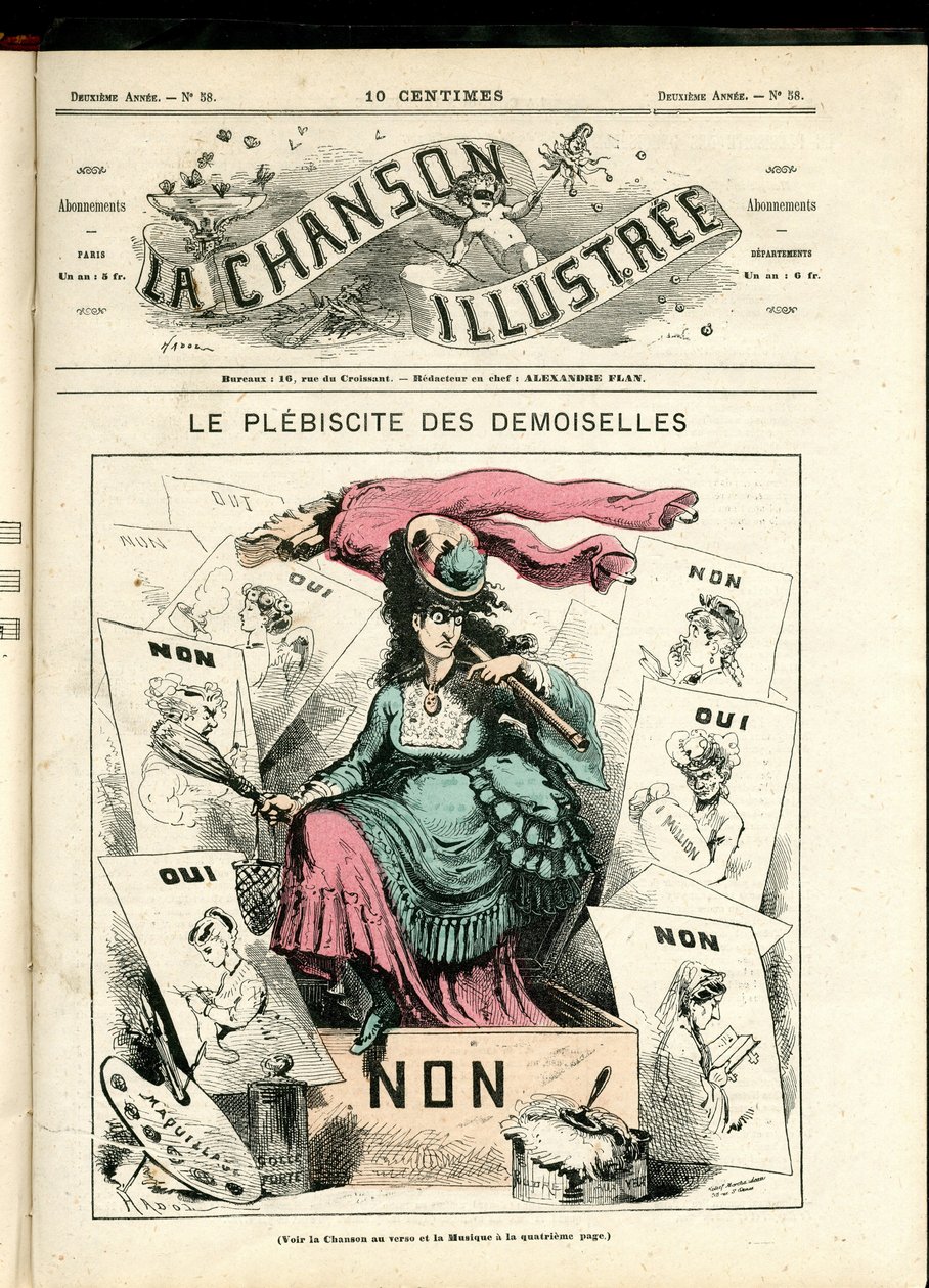La Chanson illustree（雑誌）』58号 作： ポール・ハドル