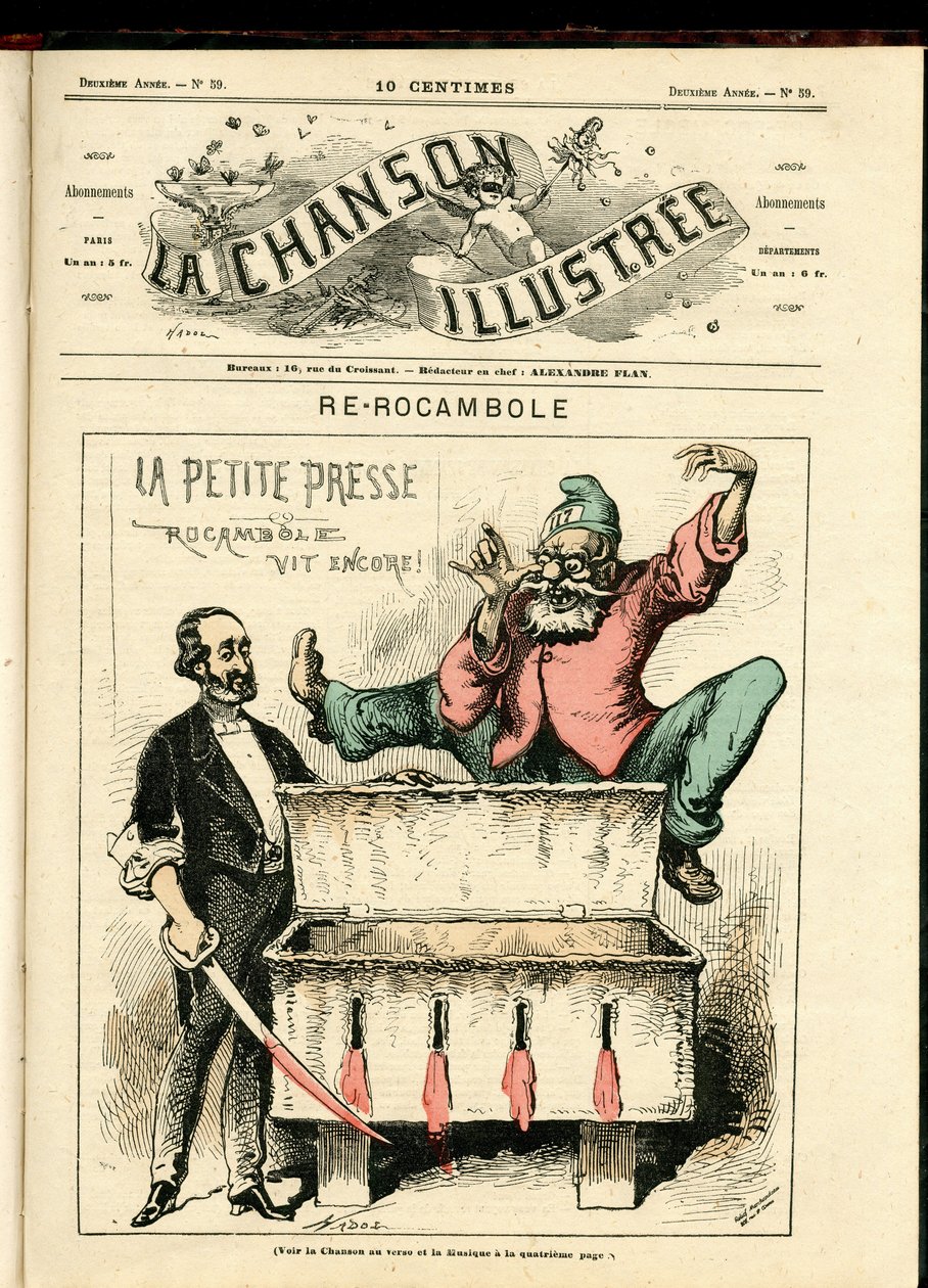 La Chanson illustree（雑誌）』59号 作： ポール・ハドル