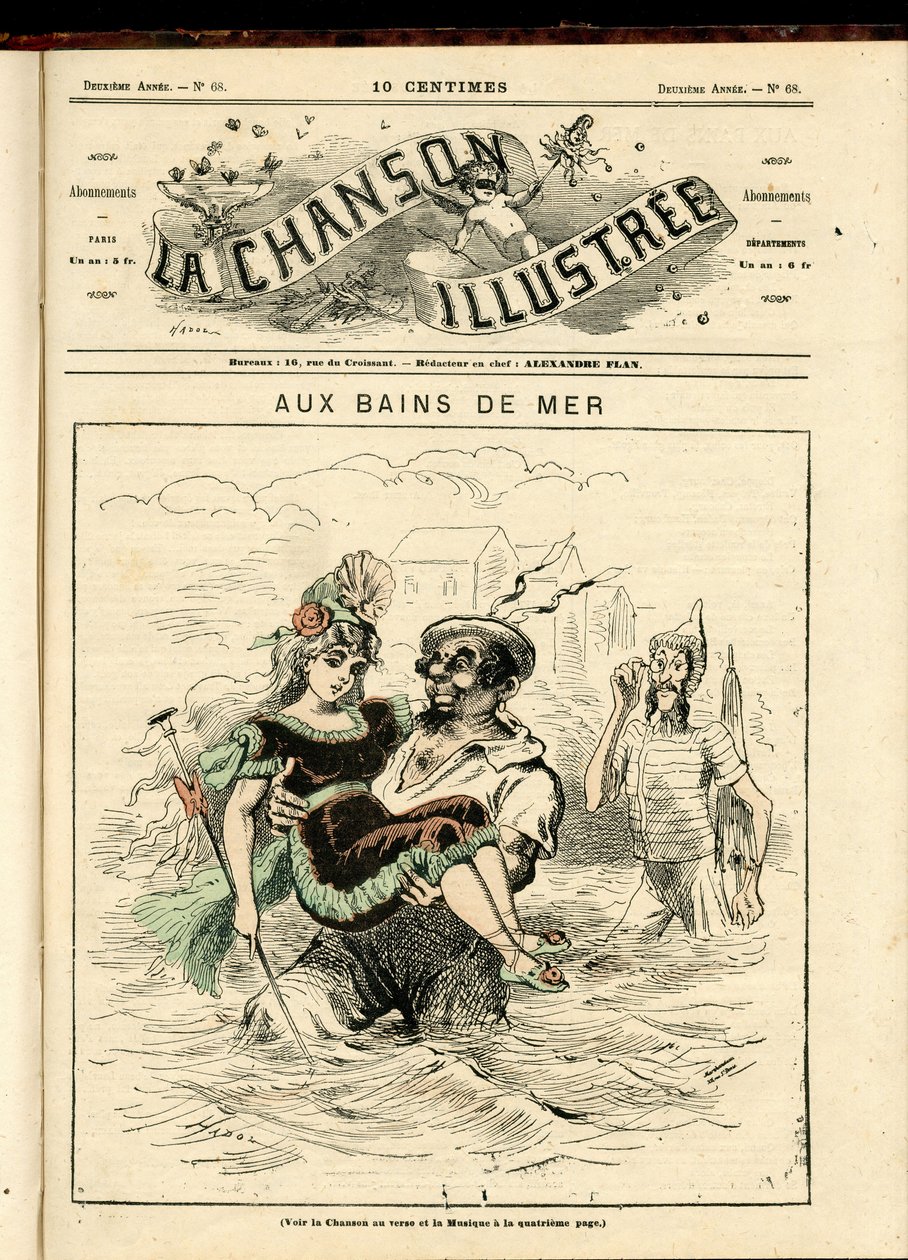 La Chanson illustree（雑誌）』68号 作： ポール・ハドル