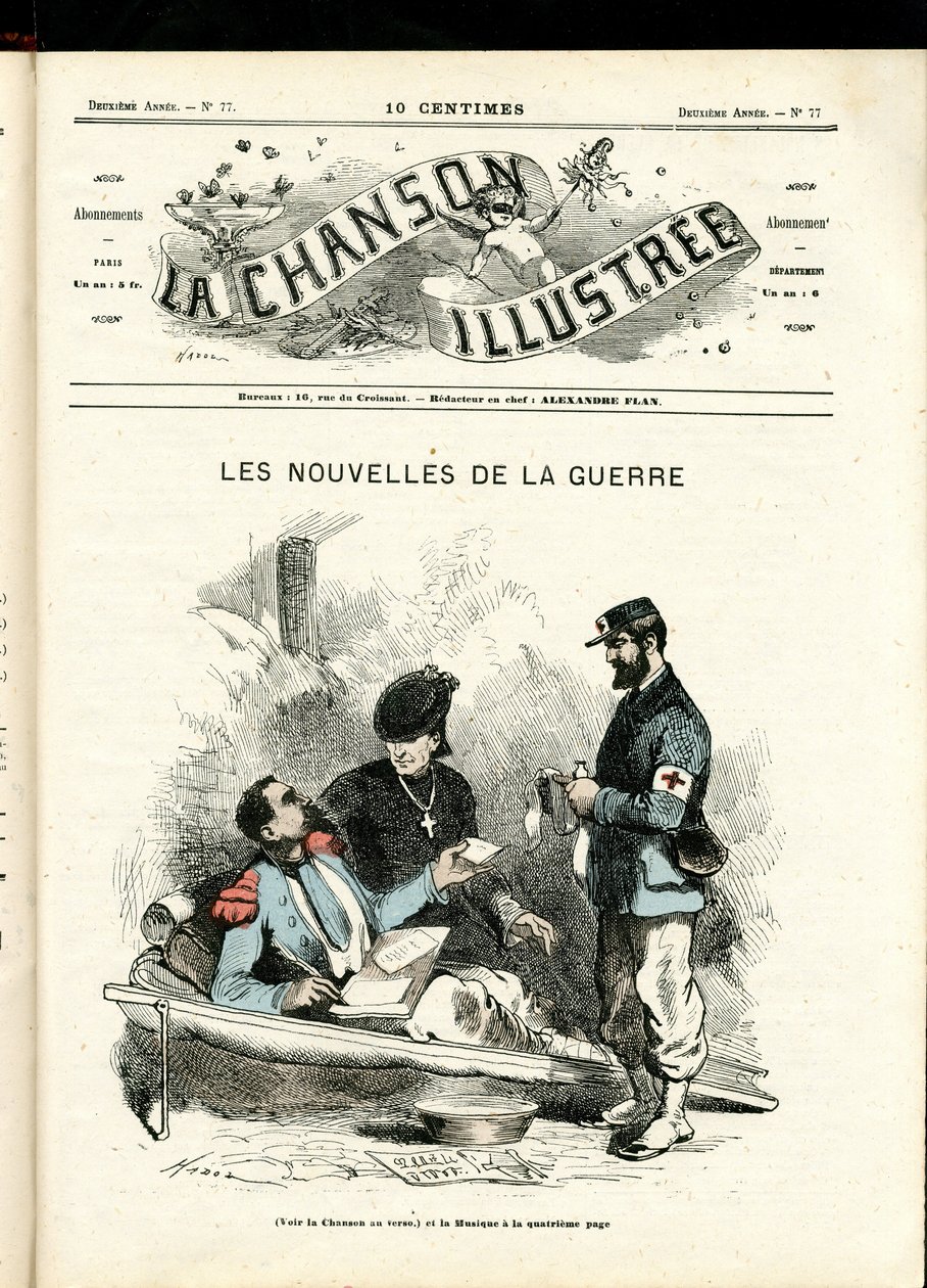 La Chanson illustree（雑誌）』77号 作： ポール・ハドル