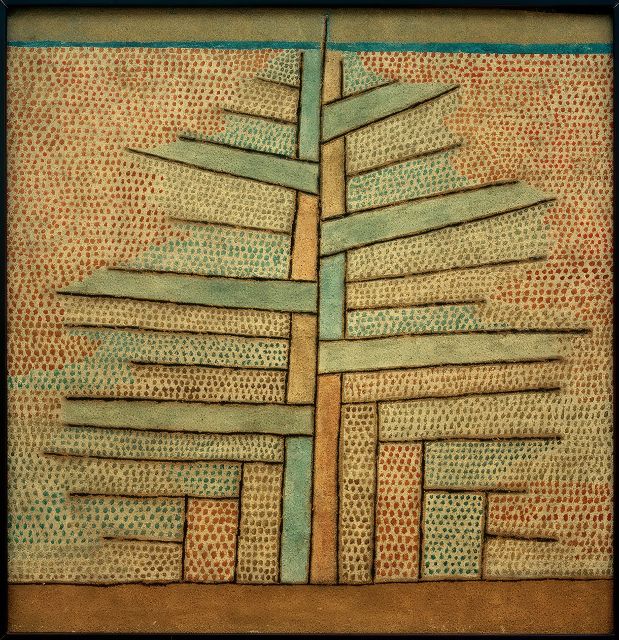 パウル・クレー、キーファー-絵画、1932 作： ポール・クレー