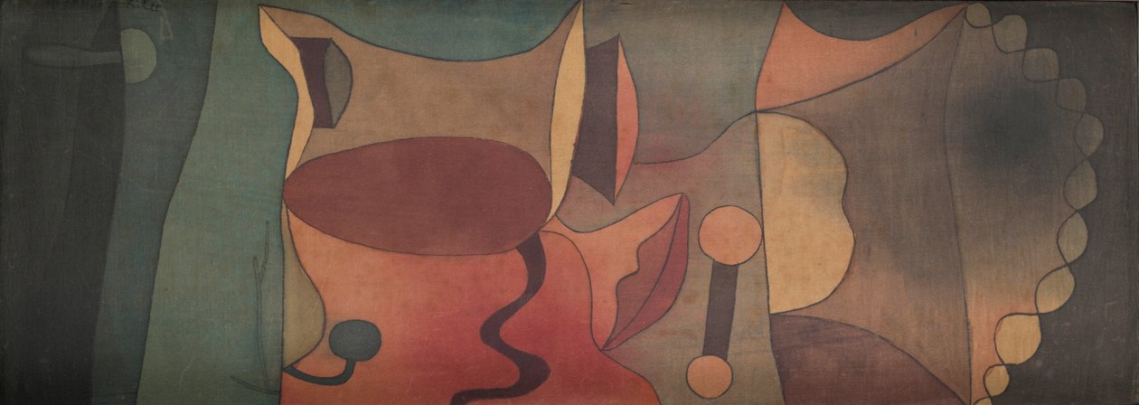 幅の静物、1932年。 作： ポール・クレー