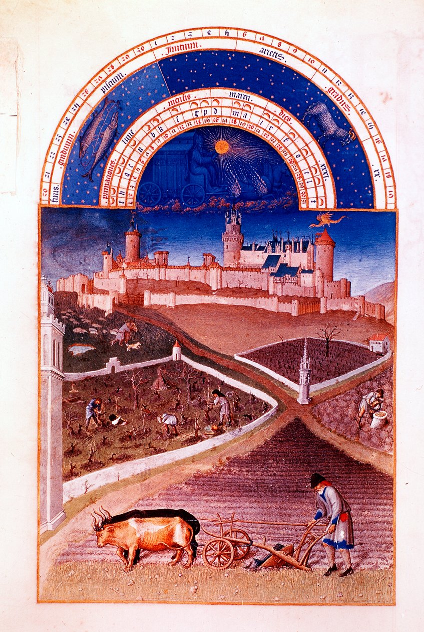 1412 年 3 月 - 1416 年 3 月 作： ポール・リンブール