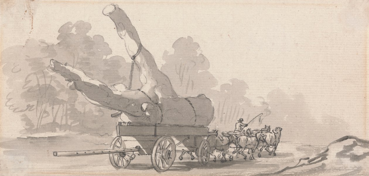 Cart Bearing a Large Tree Trunk   1447109   ja       japanese Successfully Translated  Original: Portrait of the French poet Charles Baudelaire (1827-1861) surrounds his ghosts (Representation of french romantic poet Charles Baudelaire surrounded by ghosts 作： ポール・サンドビー
