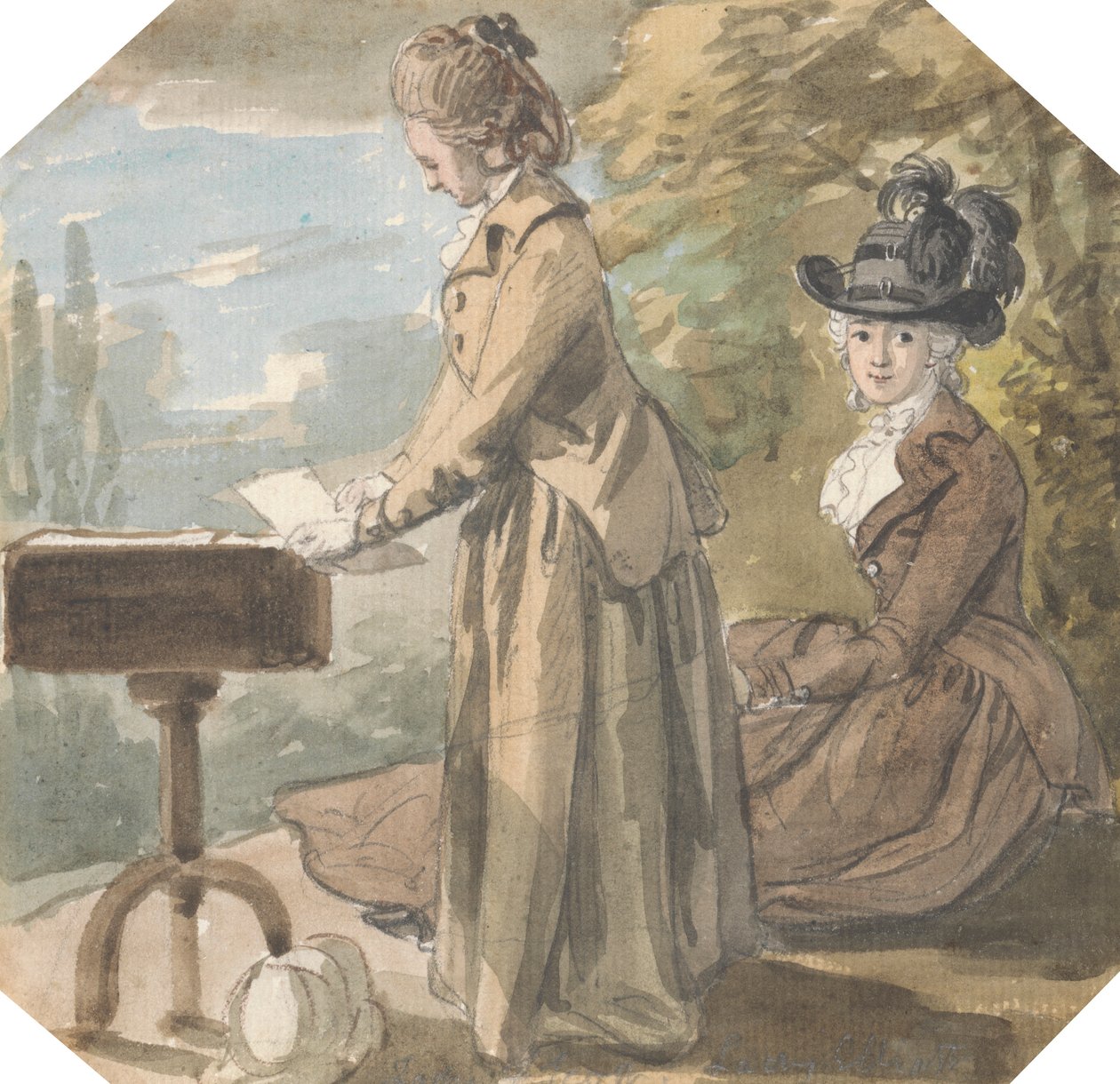 Lady Francis Scott ja Lady Elliot 作： ポール・サンドビー