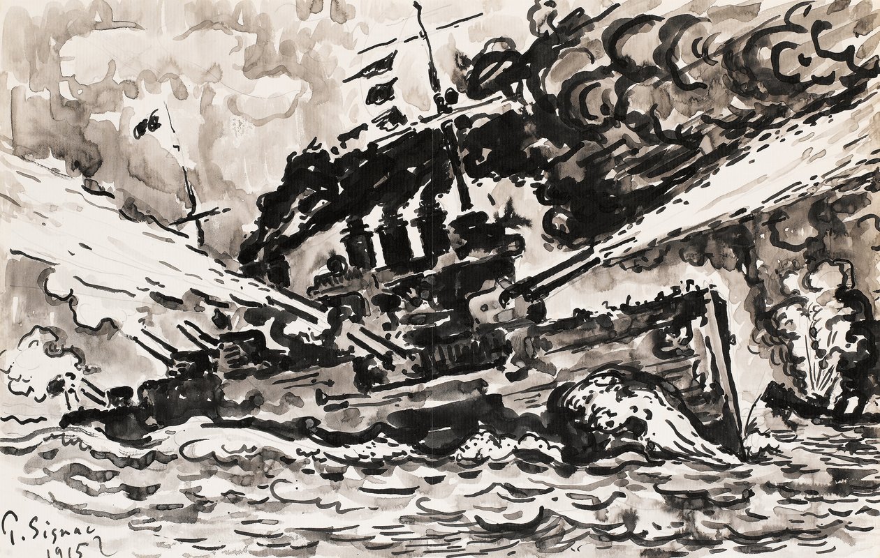 戦艦戦闘機 作： ポール・シニャック