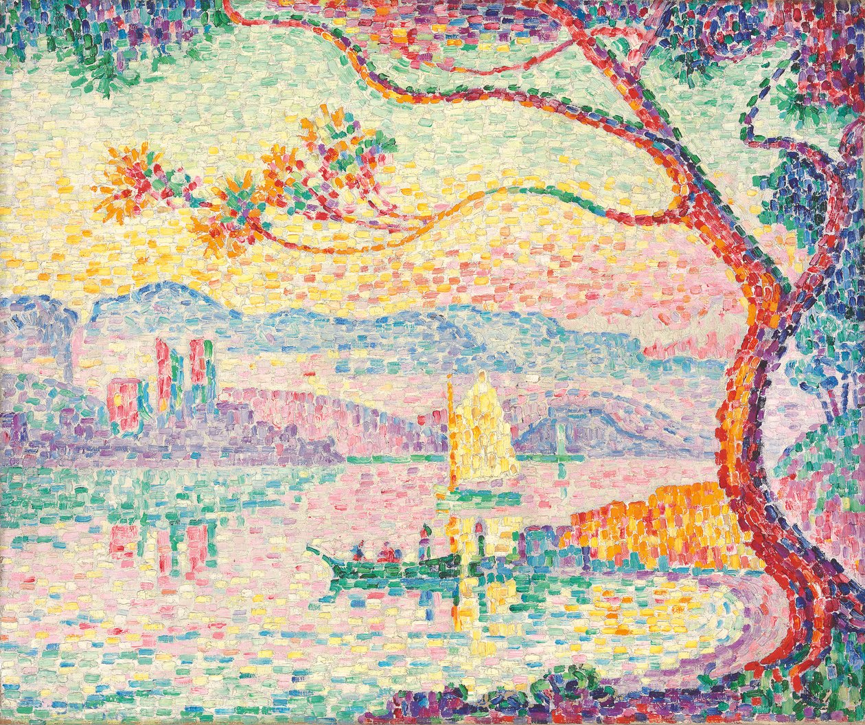 ポール・シニャック 「マルセイユの港」 [36407255]のアート作品 - アフロ