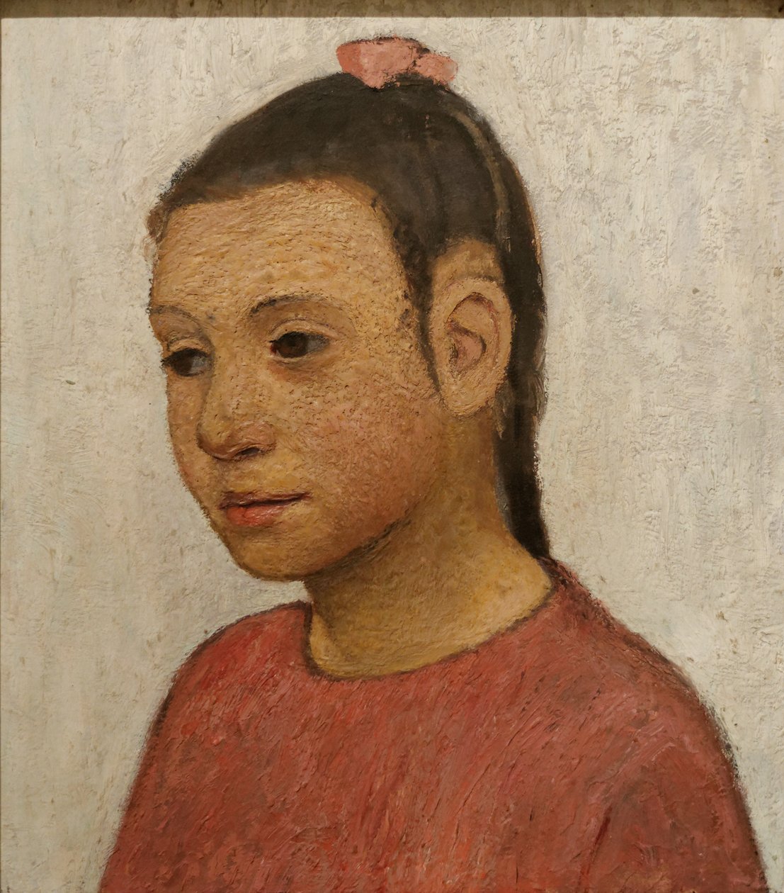少女の肖像画 作： ポーラ・モダーソン・ベッカー
