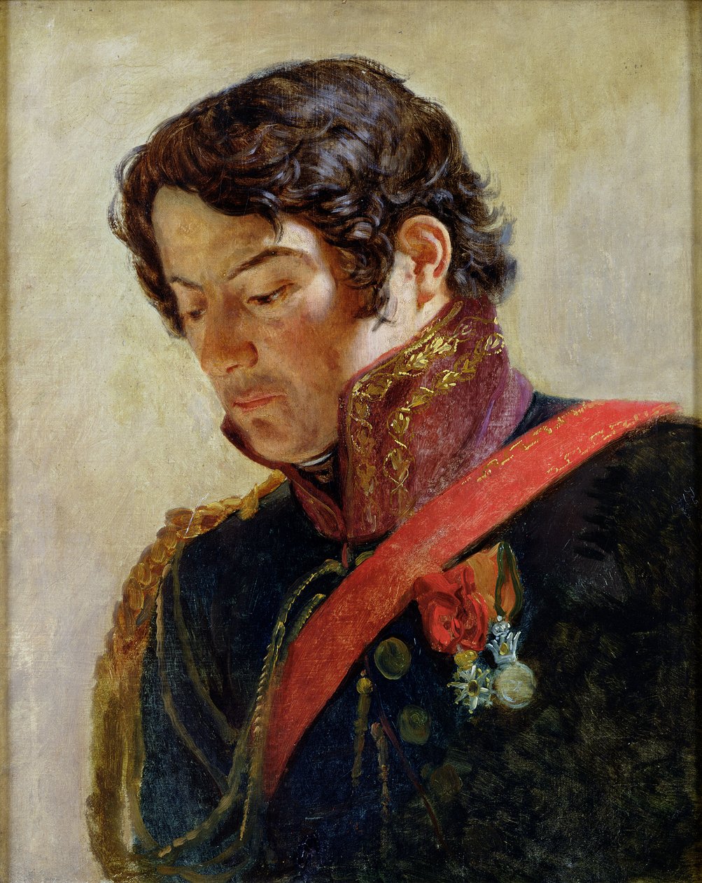ドミニク・ラリー男爵の肖像画のための研究（1766-1843） 作： ポーリン・ジャン・バプティスト・ゲラン