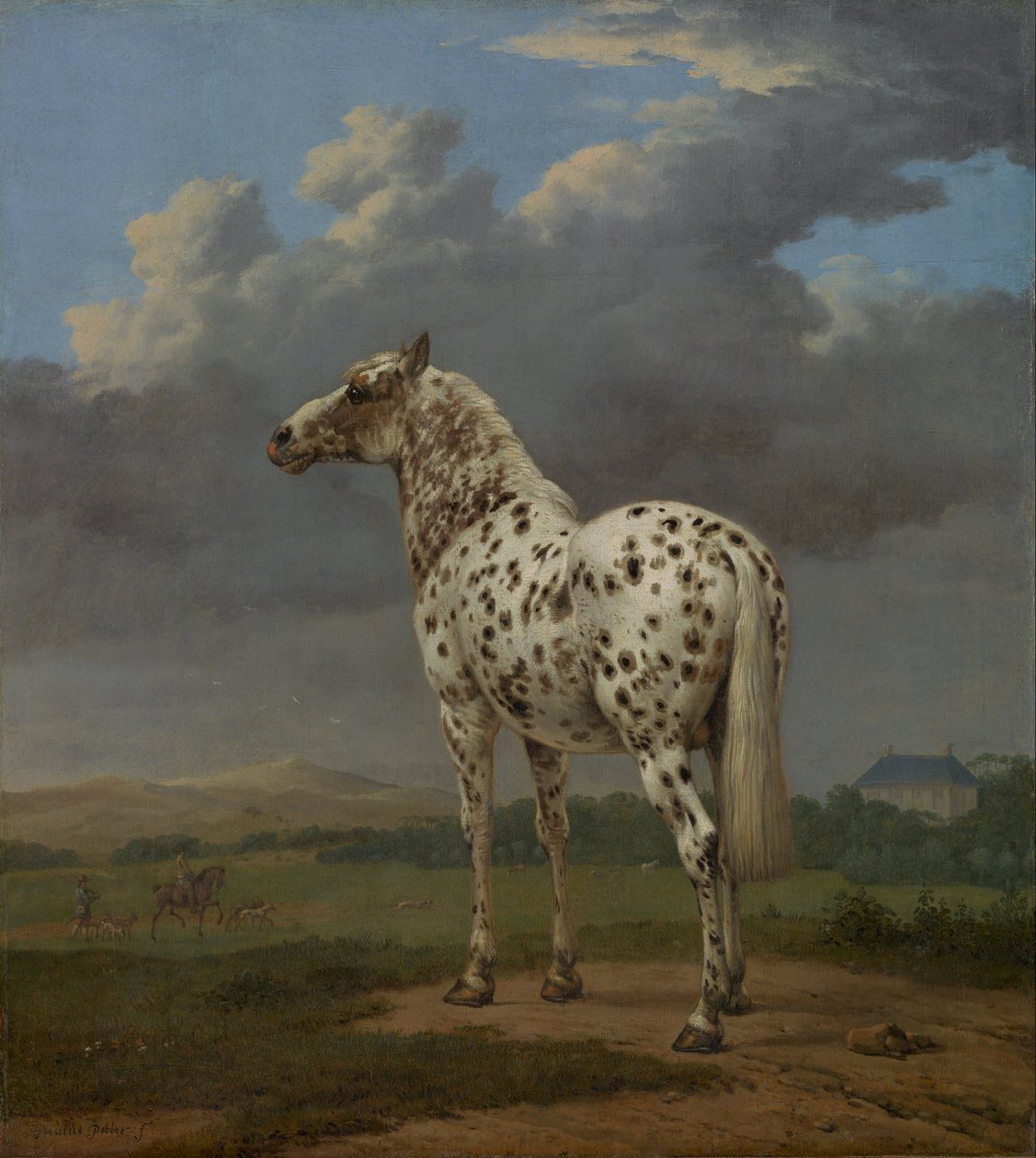 ピエバルドホース、1654年頃 作： ポール・ポッター