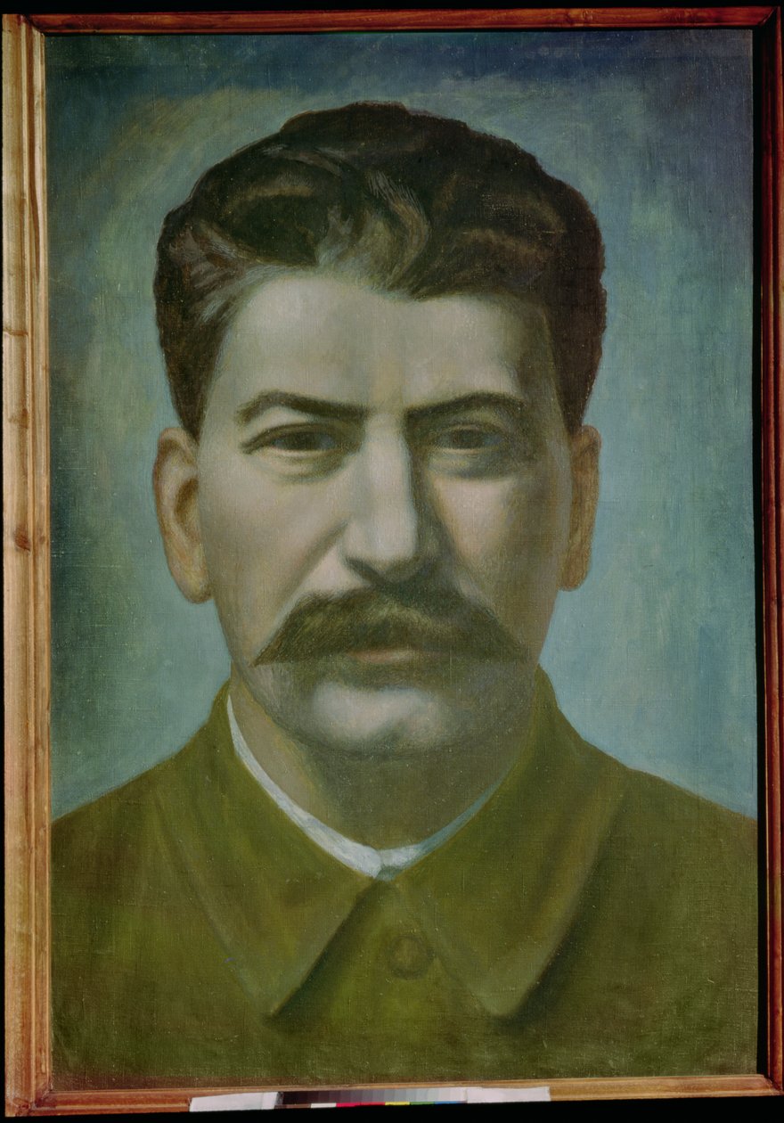 ジョセフ・スターリンの肖像（Iosif Vissarionovich Dzhugashvili）（1879-1953）1936 作： パベル・ニコラエヴィチ・フィロノフ