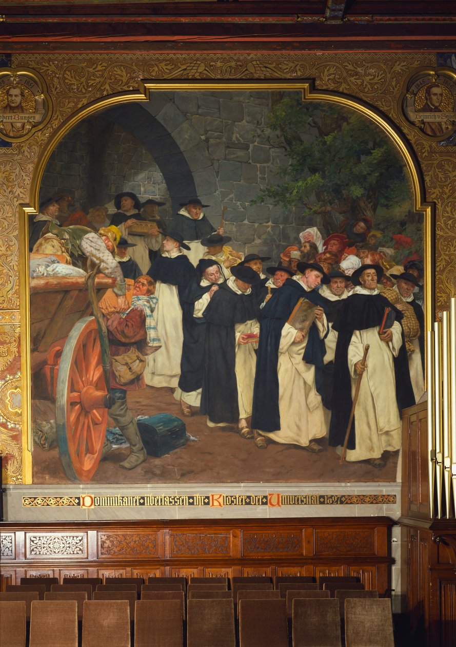 1527年、1903年に修道院を大学に残したドミニコ人 作： ピーター・ヨハン・テオドール・ヤンセン