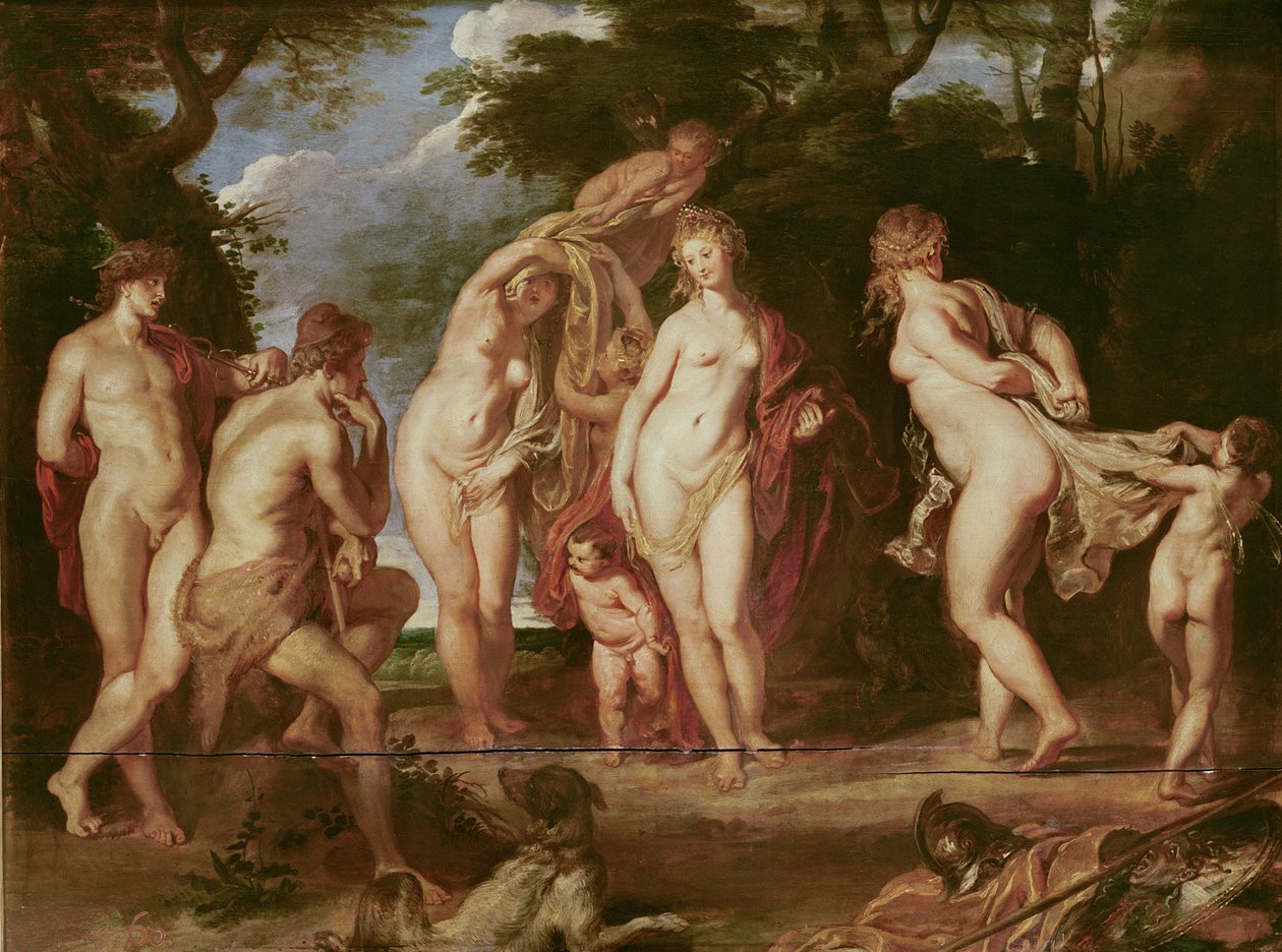パリの判決、1605年頃 作： ピーター・ポール・ルーベンス