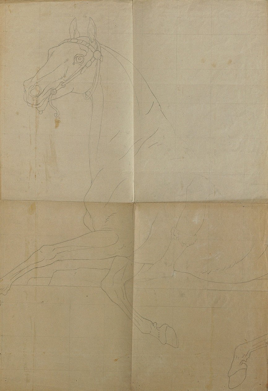 リュディガーとアンジェリカ」のための輪郭画 作： ピーター・クラフト