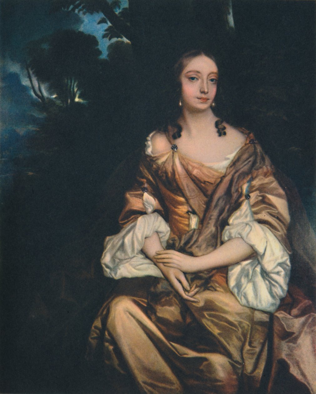 女性の肖像画、1660年頃、1948年。 作： ピーター・レリー