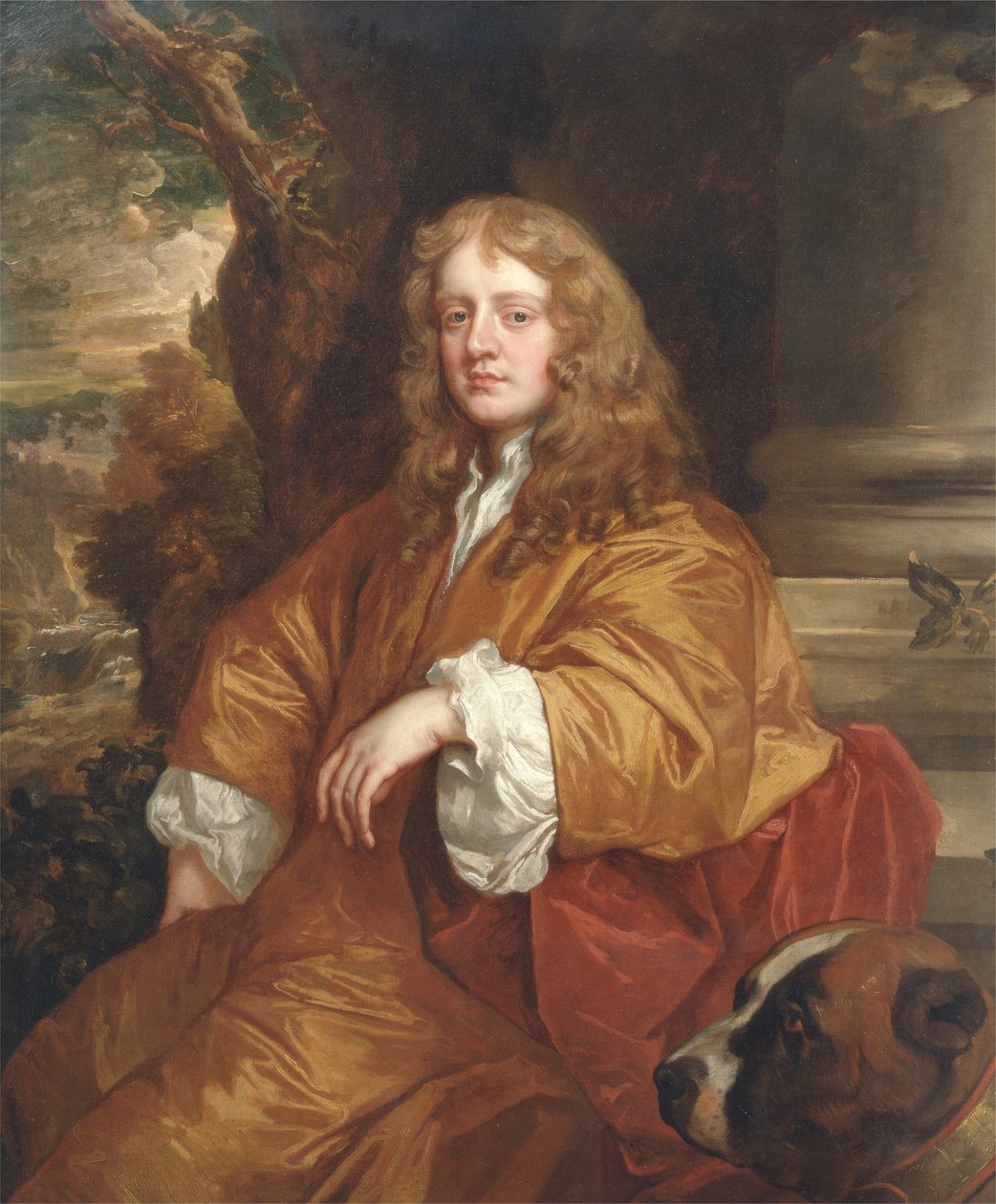 ラルフ・バンクス卿、c.1660-65（帆布に油彩） 作： ピーター・レリー