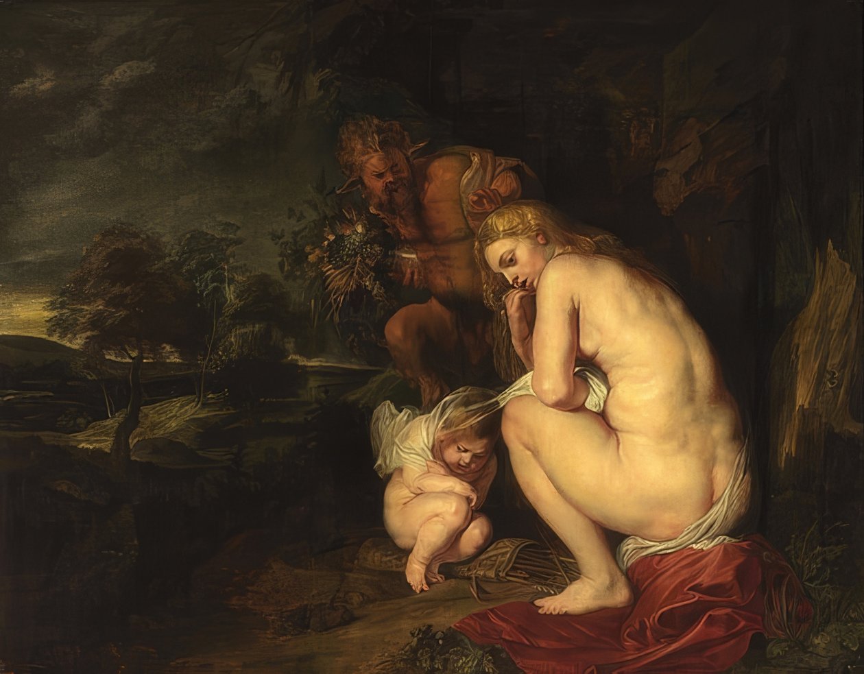 Frierende Venus（金星フリギダ）。 1614年 作： ピーター・ポール・ルーベンス