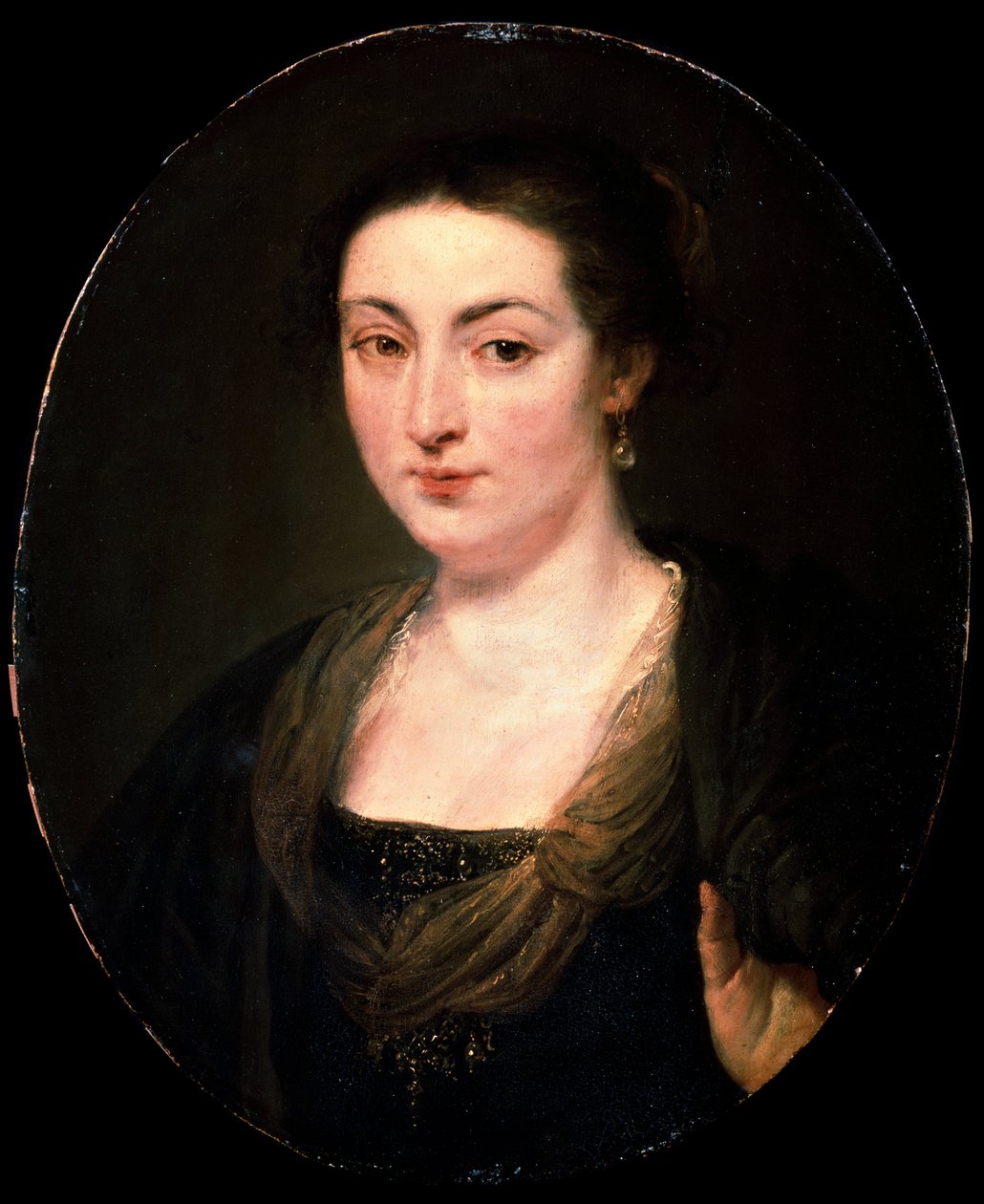 イザベラブラントの肖像、c1615-1620。 作： ピーター・ポール・ルーベンス