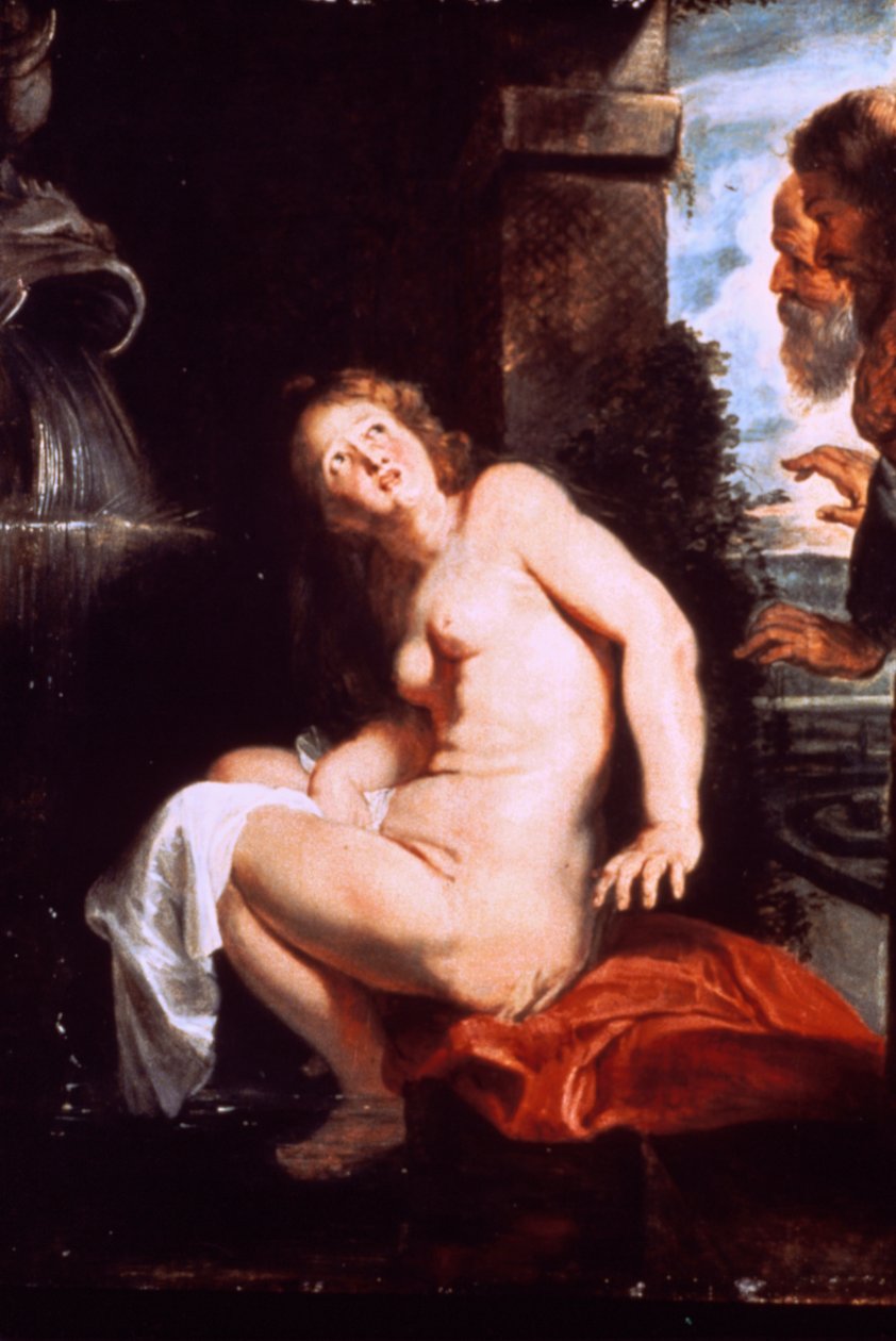 スザンナと長老、c1614 作： ピーター・ポール・ルーベンス