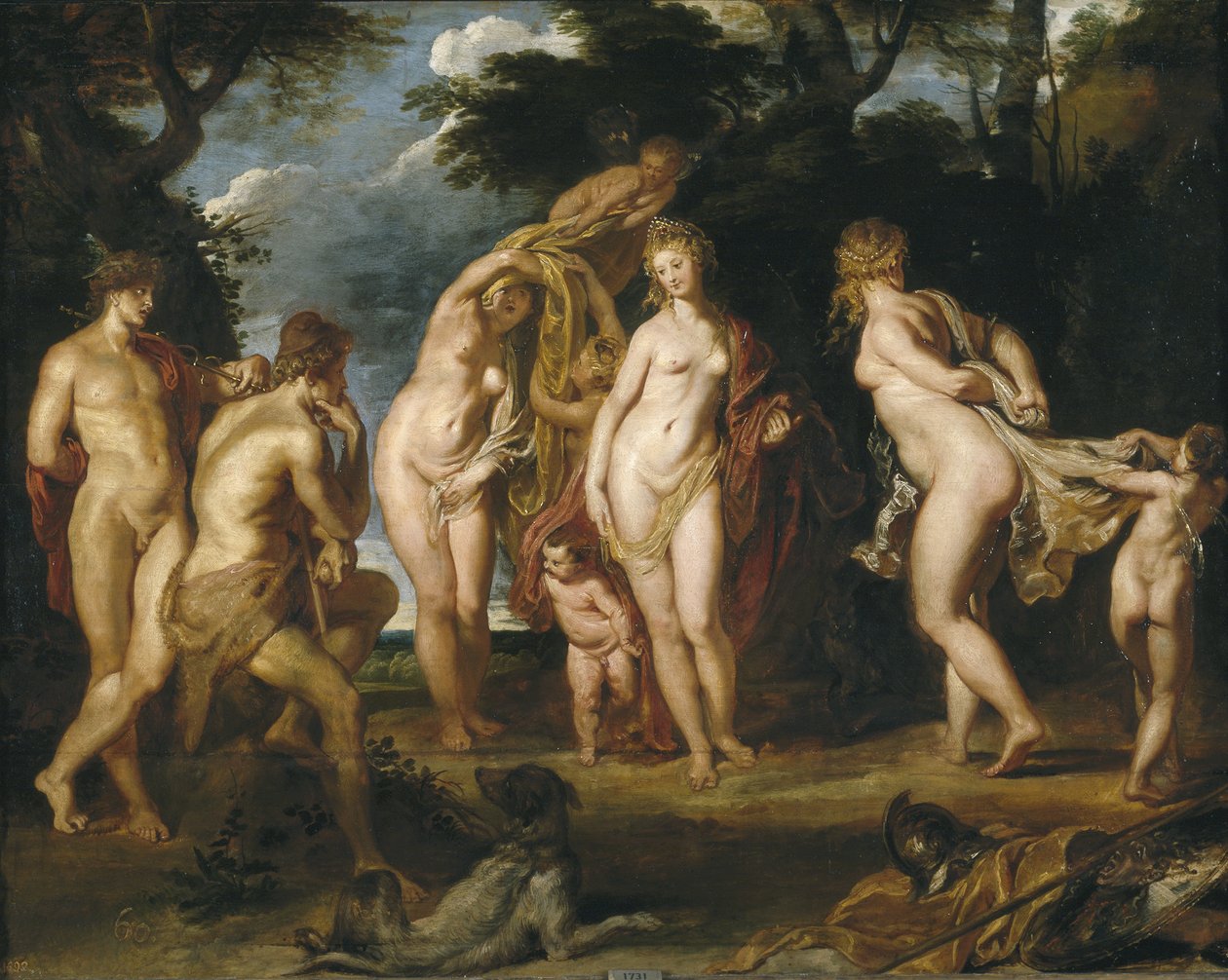 パリの判決、1606年頃 作： ピーター・ポール・ルーベンス