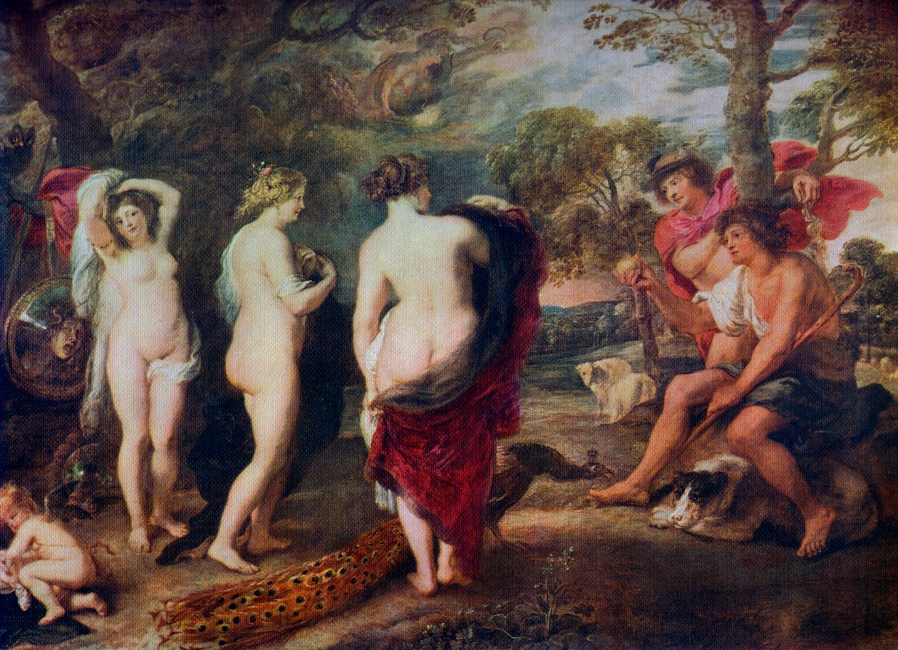 パリの判決、c1635-1638、1912。 作： ピーター・ポール・ルーベンス