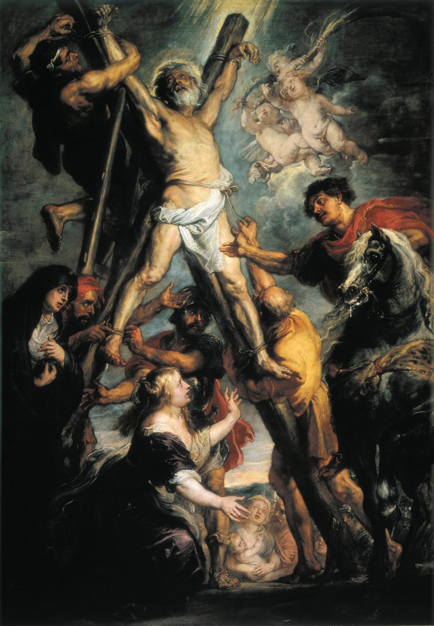 "The Martyrdom of St Andrew" 作： ピーター・ポール・ルーベンス