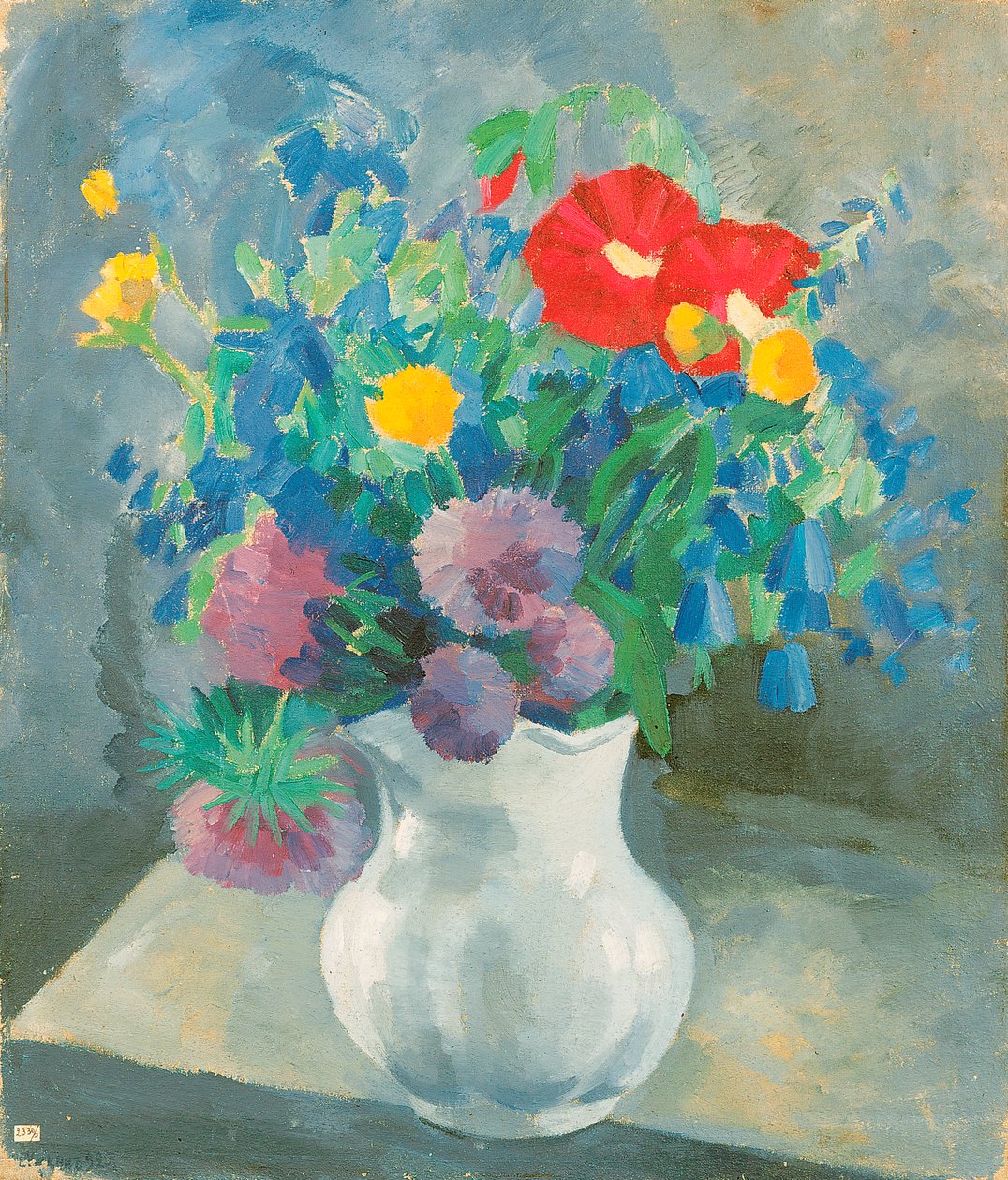 「花」、1925年。 作： Petr Savvic Utkin