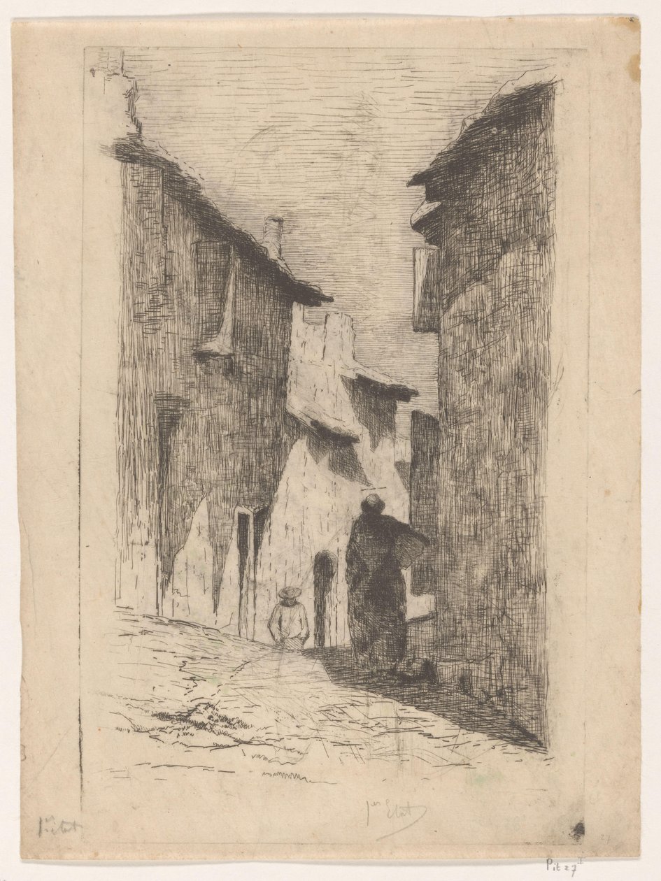 アルルの Straat Ruelle d