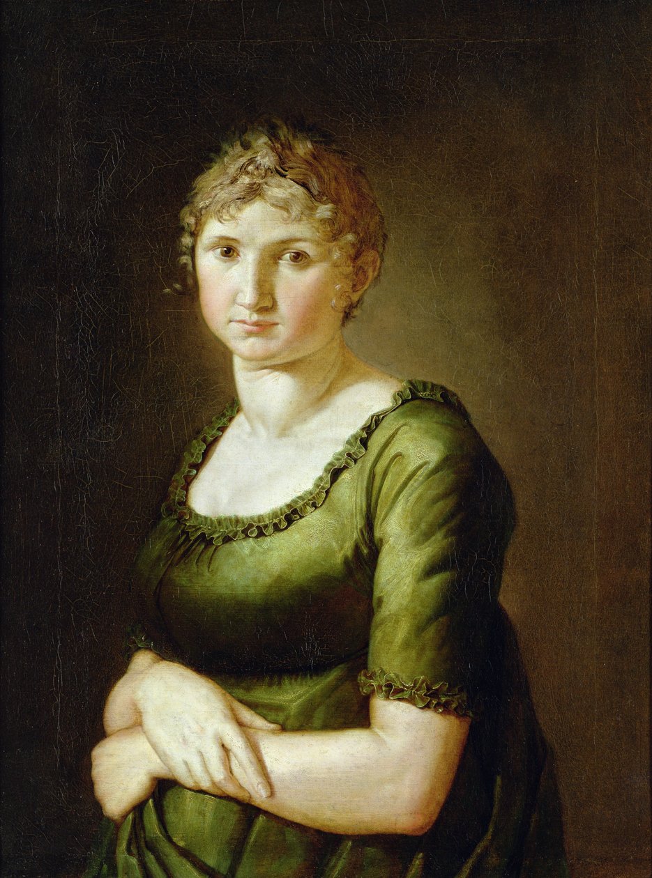 ポーリン・ルンゲ（1785-1881）アーティストの妻、1805 作： フィリップオットールンジ