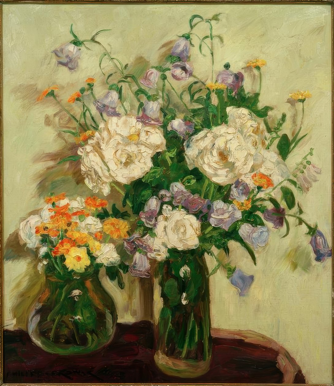 2つの花束 作： フィリップ・フランク