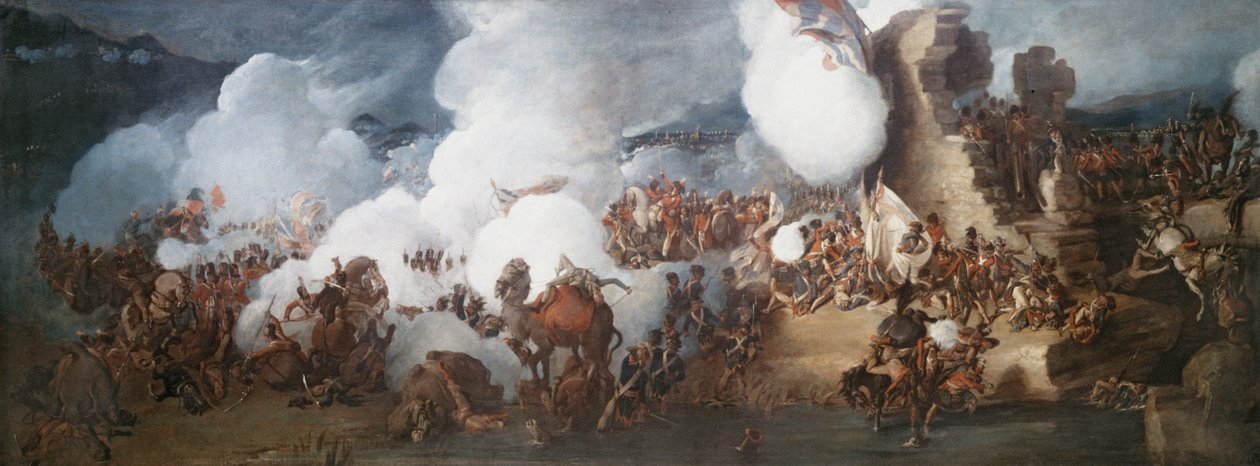 アレクサンドリアの戦い、1801年3月21〜22日、1805年頃 作： フィリップ・ジャック・ド・ルーテルブール
