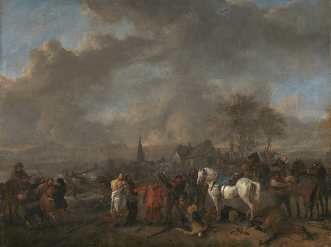 農民の勝利 作： Philips Wouwerman