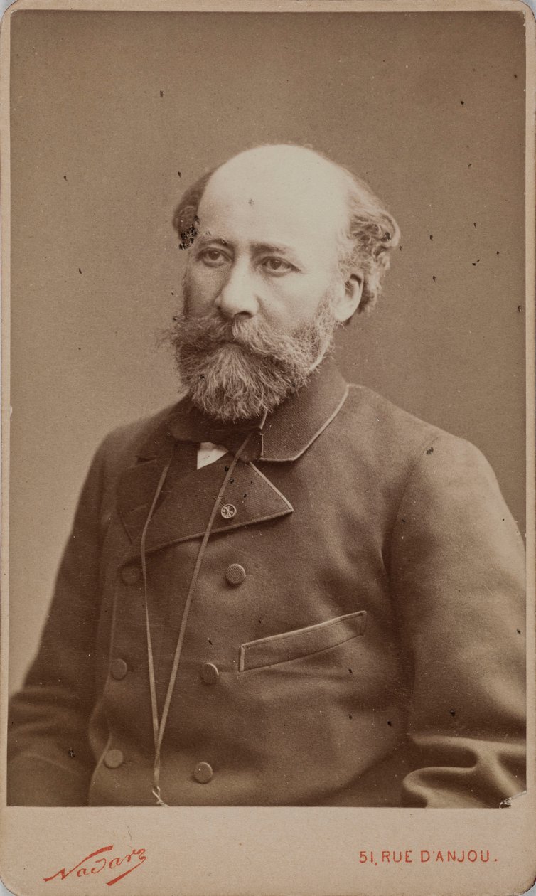 オクターブ・フイエの肖像 1821-1890. 作： 写真スタジオナダール。