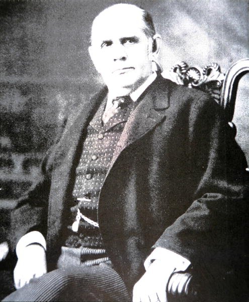 マーク・ハンナ（1837-1904）（モノクロ写真） 作： 写真家 アメリカ人