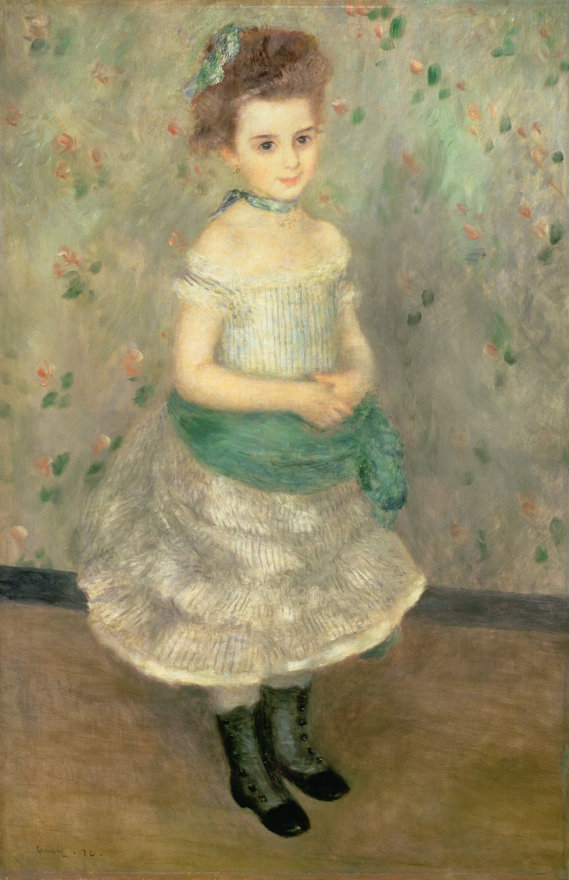 ジャンヌ・デュラン・ルエル（1870-1914）1876 作： ピエールオーギュストルノワール