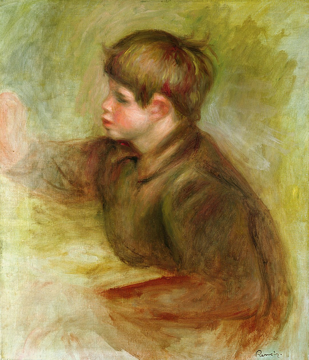 ココ絵画の肖像、c.1910-12 作： ピエールオーギュストルノワール