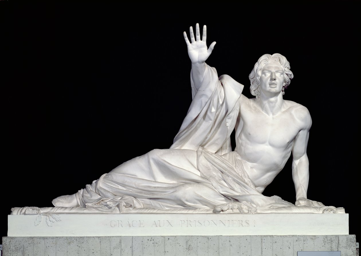 シャルルアルトゥスデボンシャン（1759-93）1825年（プラスター）の記念碑 作： ピエール・ジャン・デイヴィッド・ダンジェ
