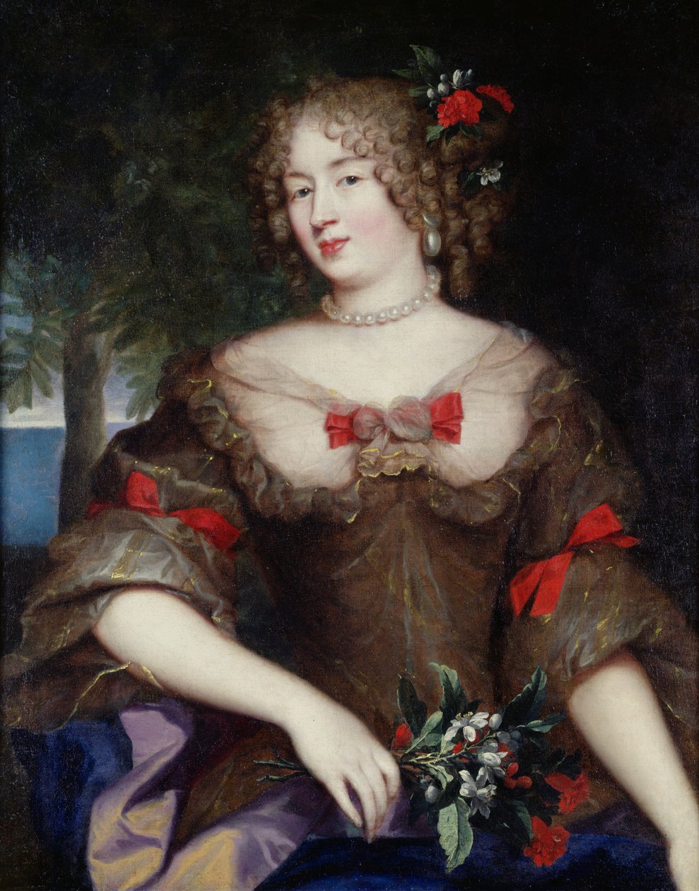 フランソワーズ・ド・セビーニュ（1646-1705）グリニャン伯爵夫人 作： ピエール・ミニャール