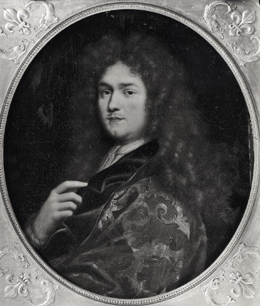 ジャン=バティスト・コルベール（1651-90）の肖像セニェレー侯爵 作： ピエール・ミニャール