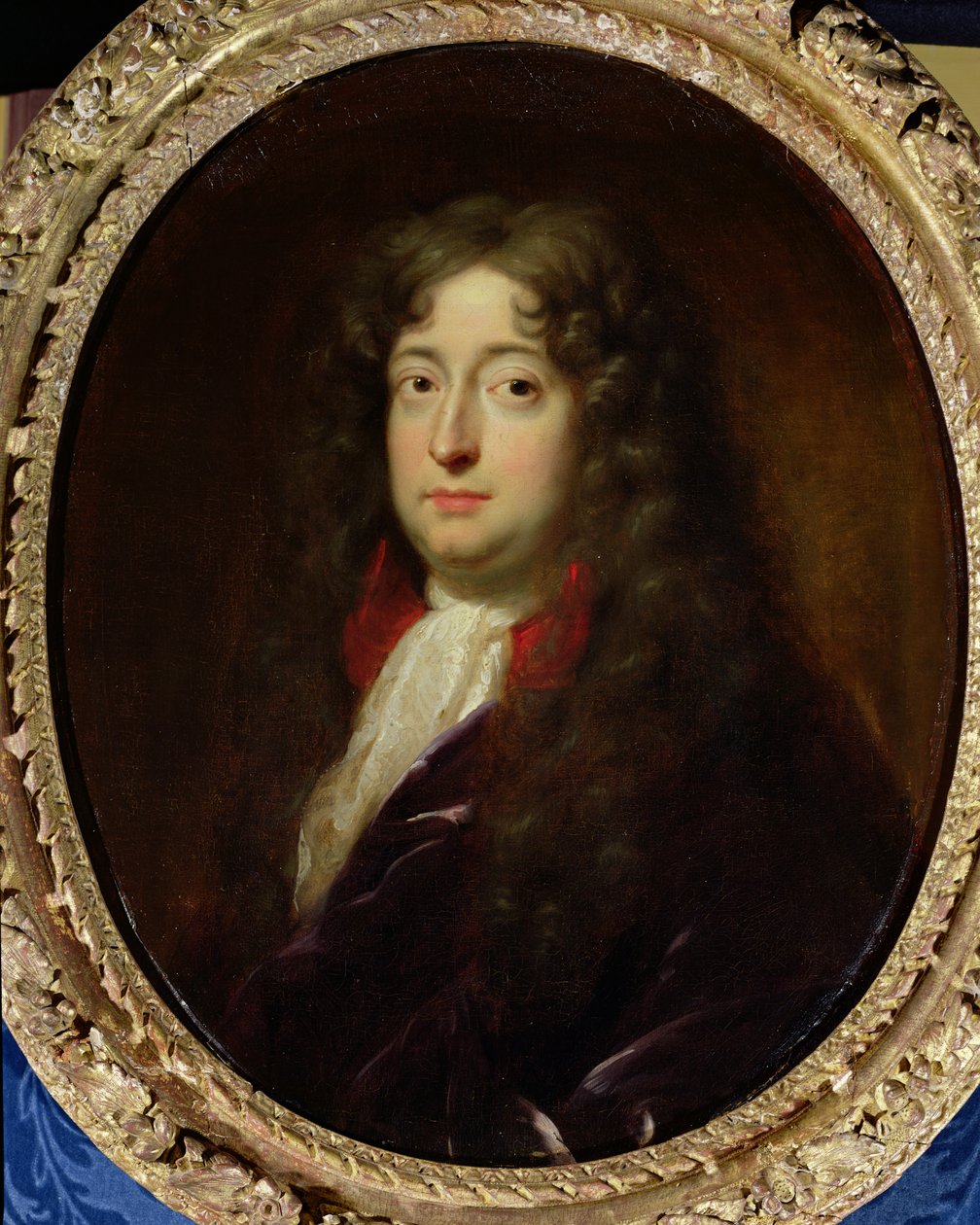 Jean Racine（1638-99）と推定される肖像画 作： ピエール・ミニャール