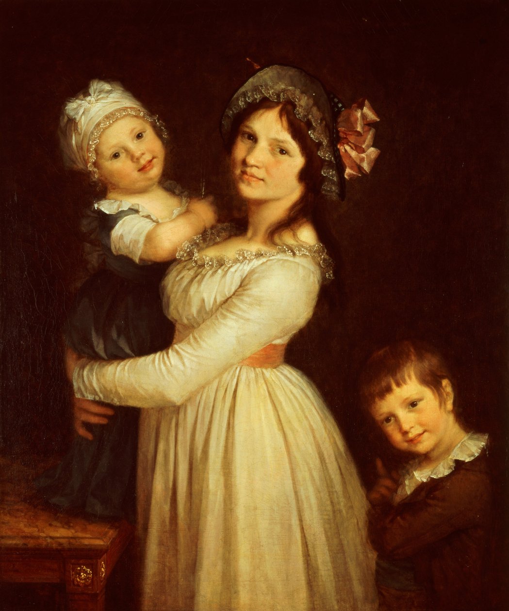 アンソニー夫人とその子供たちの家族の肖像1785 作： ピエール・ポール・プルドン