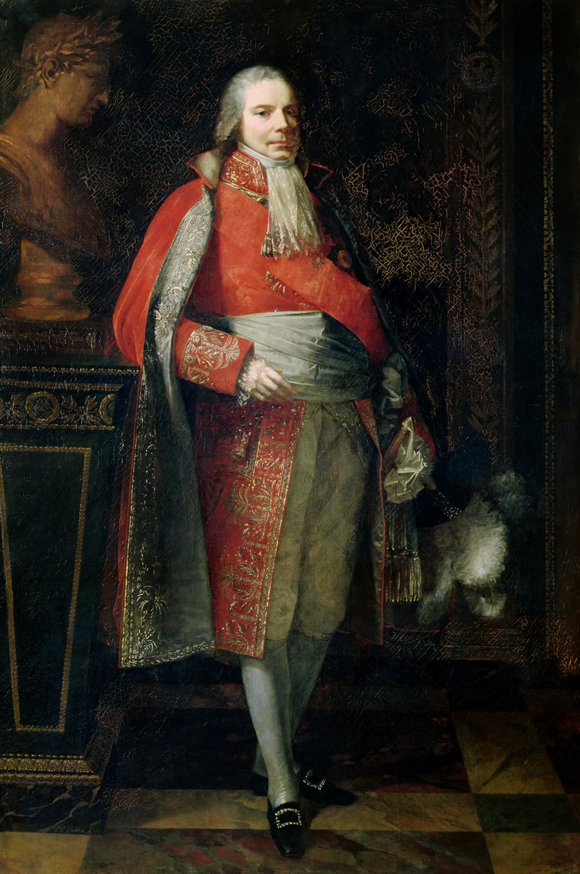 チャールズ・モーリス・ド・タレイラン・ペリゴールの肖像（1754-1838）1807 作： ピエール・ポール・プルドン