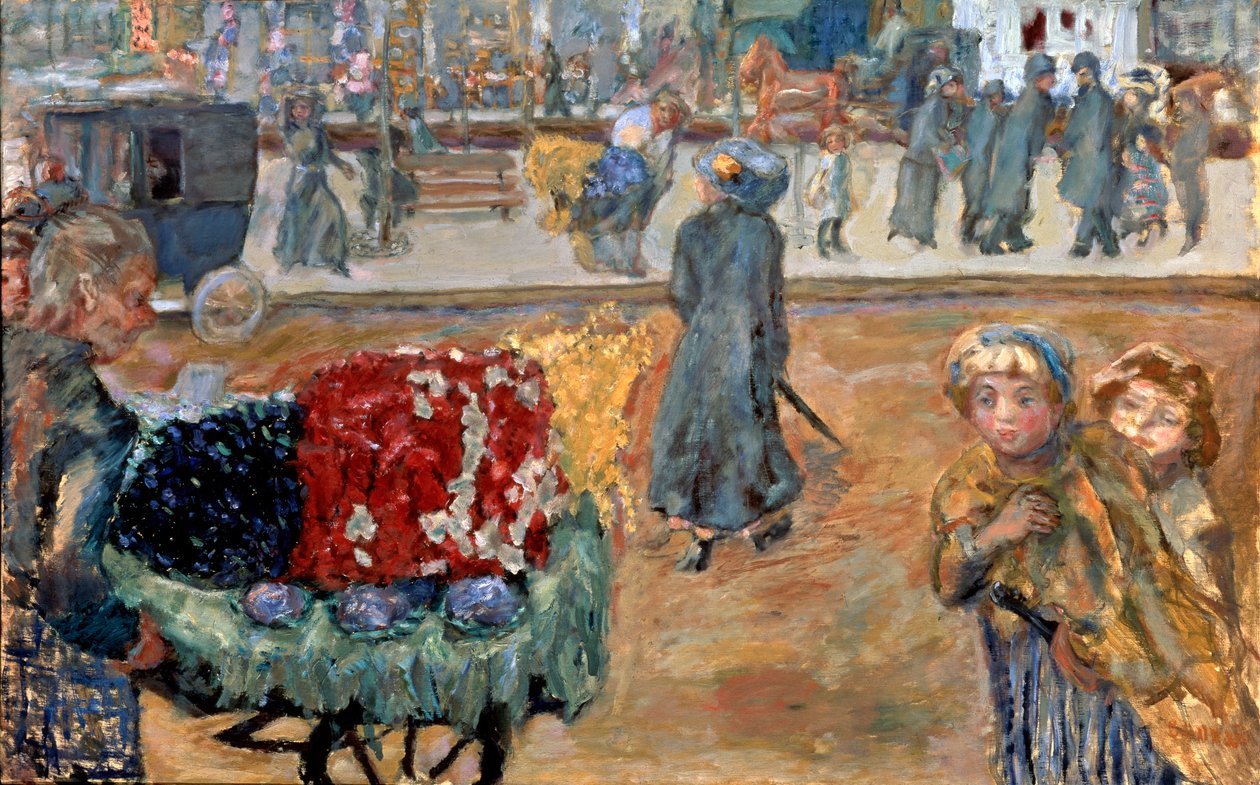 パリの夜、1911年。 作： ピエール・ボナール